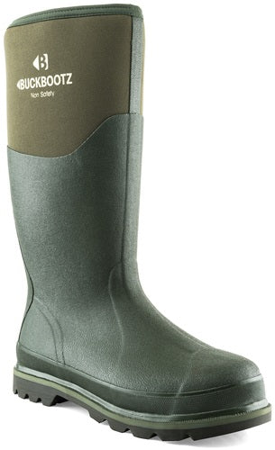 Buckbootz Non-Safety Wellington - BBZ5020 Green