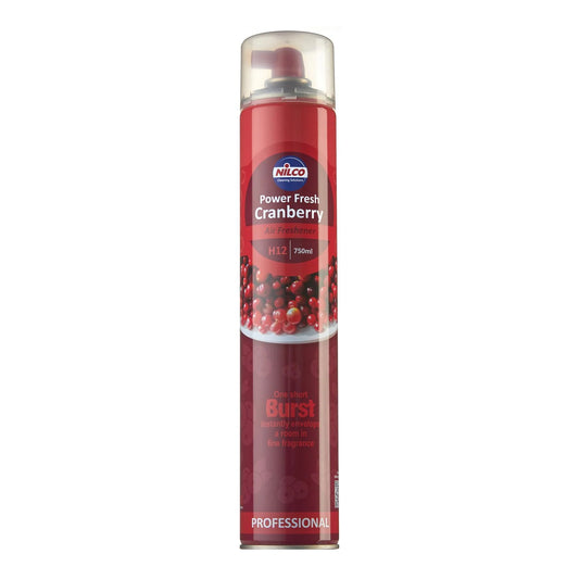 Nilco Cranberry Air Freshener - Nilfresh Large 750ml Can