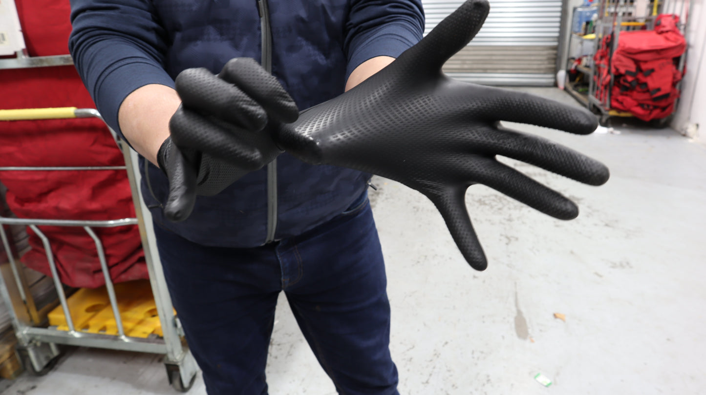 Black Bold MAX Nitrile Gloves