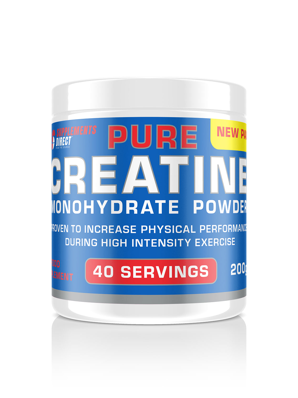 Creatine Powder for Strength and Performance - 40 Servings