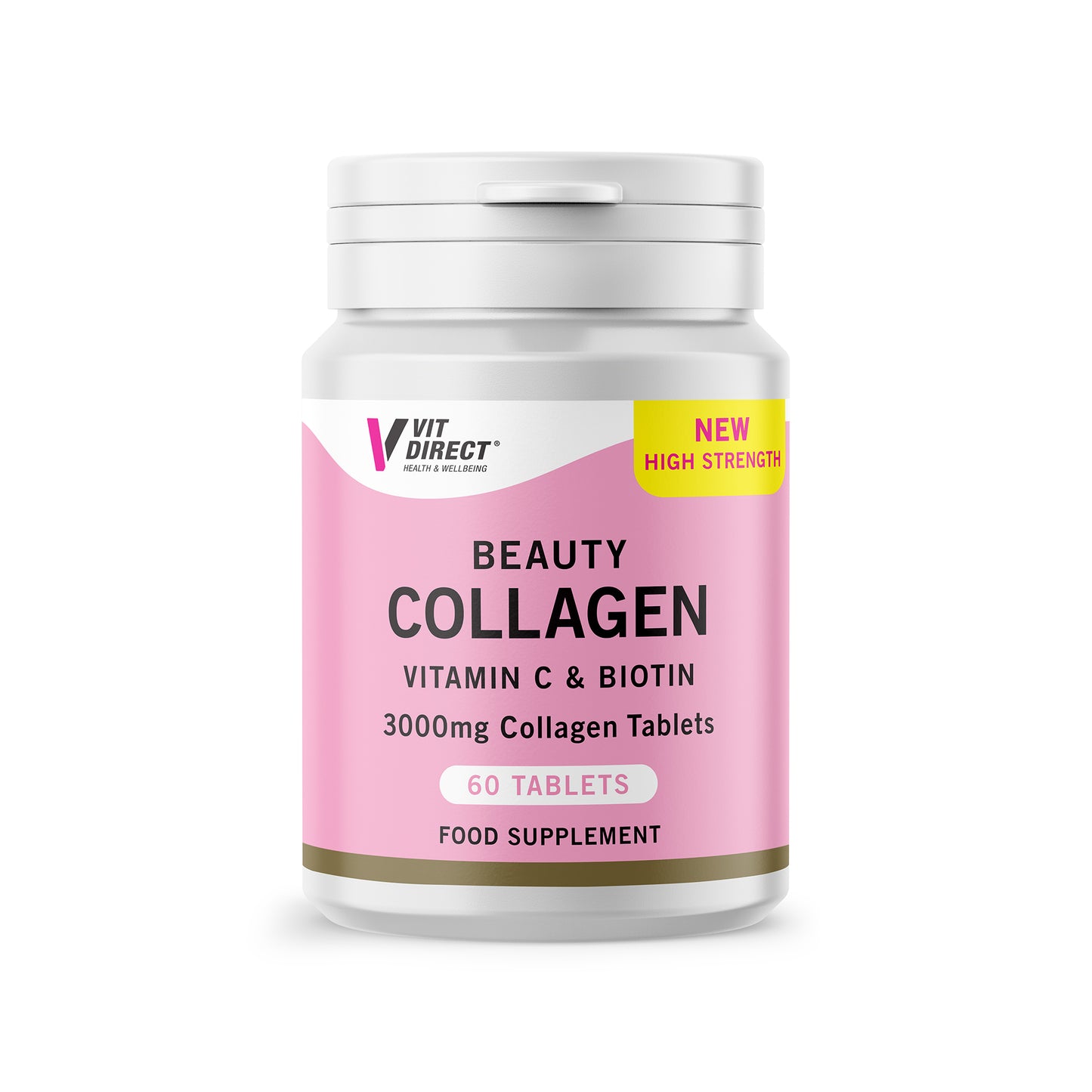 Collagen Supplements for Hair, Skin & Nails - 60 Tablets